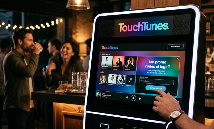 A comparison between a legitimate mobile app notification and a suspicious promotional website